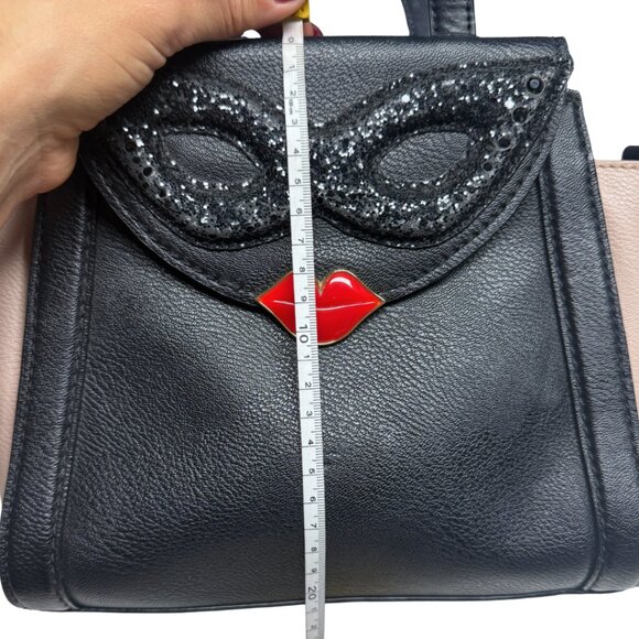 Kate Spade “Dress the Part” Mask Masquerade Small Adrien Satchel Bag | RARE - Picture 15 of 17